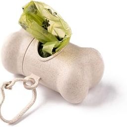 IRIDA NATURALS Poop Bags Wheat Straw Dispenser with Leash Clip-(Beige) Eco-Friendly Portable Poop Bag Dispenser for Dogs & Cats, Lightweight and Leak Proof Dispenser, Large encough to carry poop bags-image-12