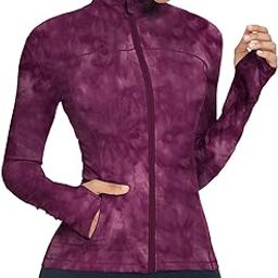 Womens Sports Jacket Turtleneck Slim Fit Full-Zip Running Top 80927-image-20