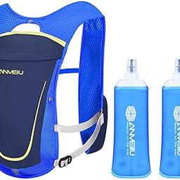 CALANDIS™ Hydration Vest with 450ml Water Bladder Adjustable Reflective Hydration Pack Blue | Hydration Packs | Hiking Backpacks | & Hiking | Outdoor Sports-image-66