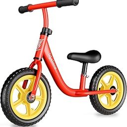 Lifelong Balance Bike for Kids 1.5-3 Years | Ergonomic Frame | Pedal Free Balance Bike |Crash Guard | Quick-Release Height Adjustment | Toxic Free Mag Wheels & Grip| Suitable for Girls & Boys (Red)-30