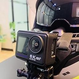 Cubonic 6K Dual Display Sports Waterproof 30M Camera| 50MP Ultra HD Photo |Touchscreen|170° Wide Angle Lens | EIS Stabilization| WiFi Connectivity | Remote | Upto 128GB SD Card Support Vlogging-82