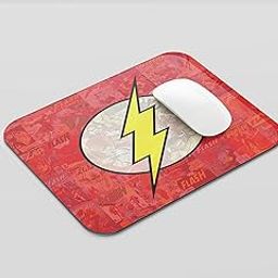 Flash Logo Gaming Mouse Pad, 22.5 x 19 x 3 mm, Non-Slip Base-image-96