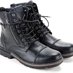 Leather for Men Stylish Long Ankle Chain Buckle Formal Officer Class Shoes S Grain Leather Light Weight Mens Shoes. Boots for Men(MDBS-501)-image-88