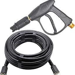 CHAHAR POWER TOOLS-Adjustable Nozzle Spray Gun with HQ 8 Meter Pressure Washer Hose Pipe Compatible with Pioneer, JPT, STARQ, REQTECH (Length 8 Meter,Color - Black)-picture-9