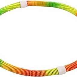 UJEAVETTE Fitness Hoop Comfortable Training Sports Equipment for Men Women Home Travel Weighted Hoop-image-76