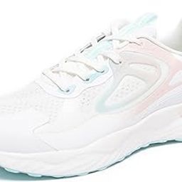 Bubble Foam Technology, Lace Up Style, Breathable Single Layer Textile Outer, EVA Foam Outsole, Softpad Cool Insole, Sports Running Shoes for Women-image-11