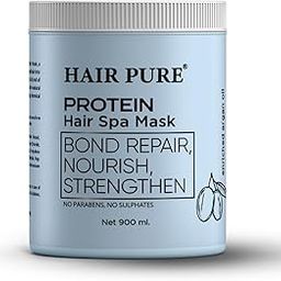Protein Hair Spa Mask | Strengthening & Nourishing Treatment | Reduces Breakage & Restores Shine | Deep Conditioning for All Hair Types | Ideal for Damaged & Color-Treated Hair – 900 ml-47