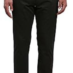 Men's Cotton Blend Solid Pattern Low Rise Tapered Fit Flat Front Casual Trouser-picture-39