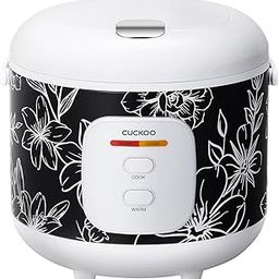 CUCKOO Electric Rice Cooker | 1.8 Ltr 10 Cups 1.2 Kg Uncooked Rice Capacity Serves 2-10 People | 700 Watt | Nonstick Pot | 8 Hour Keep Warm Function | Trusted Korean Brand | 1 Year Warranty | CR-1005-20