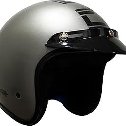 Turtle Helmet Star with Peak Open Face Design with Scratch Resistive Hard Shell ABS Plastic Helmet-Parent-picture-3