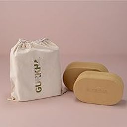 Gurkha Pro Balance Yoga Block, 3"x6"x10", Raw Earth, Set of 2-image-88