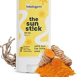 TuCo ® Kids Sunscreen Stick with SPF 50 for All Skin Types| Turmeric, Licorice, Witch Hazel Butter|UVA/UVB PA++++|Broad Spectrum|Benzophenone- 3 and Avobenzone Free|Ages 2-5, 5-10, 10-15|14 gm |-image-37