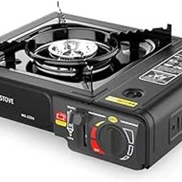 HUYAN Outdoor Portable Furnace Adjustable Fire 2900W Furnace Lightweight Cooker Unit Kitchen Equipment for Camping Barbecue Hot Pot Cooking-picture-15