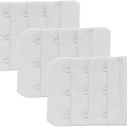 Women Bra Hook Extender 3 Hook 3 Eye Extender Save Your Bra Increase Band Length-Bra Extensions-Bra Extender Hook-Bra Hooks for Women-Bra Hook and Eye-Bra Hook Extender Combo-3