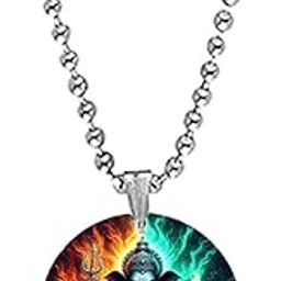 Lord Maha Ganesha Manglemurti Bead Chain Religious Pendnet for Men and Women, Love, Anniversary, Special Occassion Gift Fashion Jewellery-image-81