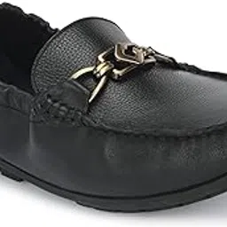 egoss Gold Premium Genuine Leather Loafer Casual Shoes for Men-23742-picture-15