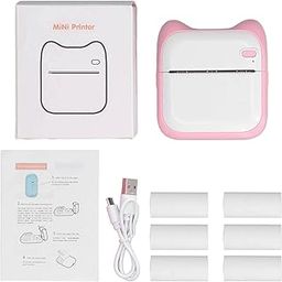 Respicefinem Paper ×8×5 Thermal Printer Direct Connection USB Charging 203Dpi 1000Mah Portable Picture Printer with Printing Paper-image-51