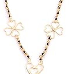 Light weight Flower pattern Layered Mangalsutra For Women Tali/Tanmaniya/Nallapusalu/Mangalsutra for Women-picture-43