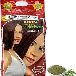 Afrin Burgundy Nikhar Mehandi Pack of 12 (30gm each)-image-13