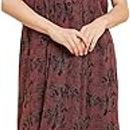 OCW-3029 Green Cotton Maxi Casual Regular Night Dress-picture-30