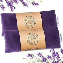 Hihealer 2Pack Eye Pillow with Extra Cover Yoga Meditation Accessories Lavender Aromatherapy Weighted Eye Mask for Sleeping, Yoga, Meditation, Self Care Relaxation for Women Mom-image-57
