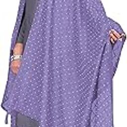 Chanderi Cotton Embroidered Dupatta with Tassels & Stone Work for Women-40