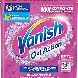 Vanish All in One Powder Detergent Booster - 400 g | Removes Stains, Whitens Whites and Brightens Colors-11