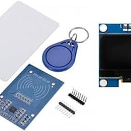 Combo of RC522 RFID 13.56MHZ Reader Writer and OLED 1.3 Inch I2C SSH1106 Display Driver Module-image-110