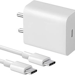 UNIGEN® 45W Type C Charger Adapter [Type C to C Cable] Compatible Galaxy S24/S24 Plus/S24 Ultra/S23/S22/Z Fold 3/4/5/iPhone 15/16/Tablet Made in India-image-90