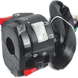 Uno Minda SW-0659D Handle BAR Switch- Left Side - with 2 Coupler & 2 Clip TERMINALS - SELF Start for-Hero-Karizma (2003-12)-32