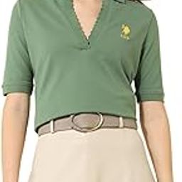 Women's Solid Regular Fit Polo Shirt-image-82