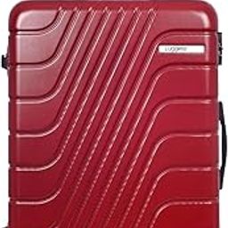 Eternal Light-Weight & Durable Polycarbonate Chilli RED Unisex Hard Luggage| Large - 71cm|8 Smooth Spinner TPV Wheels, Outer Combi Lock-image-75
