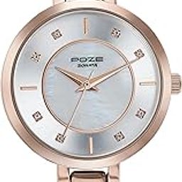 Poze Analog Quartz White Dial Watch for Women-image-30