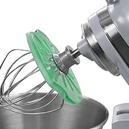 Whisk Wiper® PRO for Stand Mixers - Mix Without The Mess - The Ultimate Stand Mixer Accessory - Compatible With KitchenAid Tilt-Head Stand Mixers - 4.5qt, 5qt (Color: Aquamarine)-image-31