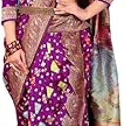 Women's Banarasi Silk Nauvari Saree, Ready to Wear, Navy Blue with Artistic Print, Traditional Maharashtrian Paithani Style (Free Size) (Wine)-image-12