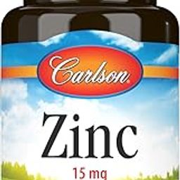 Carlson Labs Zinc, 15mg, 100 Tablets-27