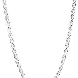 Singapore Twisted Silver Chain for Him | Chain for Boys & Men | With Certificate of Authenticity and 925 Hallmark Stamp-image-61