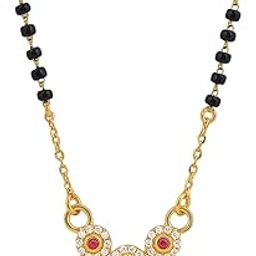 1gm Micron 18K Gold Plated Hypoallergenic Black Beads Kala Mani 925 Sterling Silver Mangalsutra | Tanmaniya |Karthamani Pathak Chandi Necklace Jewellery | Pure Silver Gift for Women-image-5