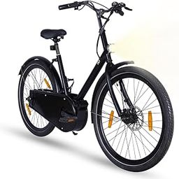Tilt E1 PRO - India's Finest Electric Bicycle | 65+ km Range | 5 Level Pedal Assist & Throttle | 10.4 Ah Hidden, Removable Battery | 26" Wheels | Ages 14+ (Matte Black, 26 inches, 10.4, Amp Hours)-image-13