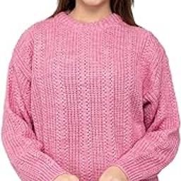 Women's Wool Casual Pullover Sweater-image-1