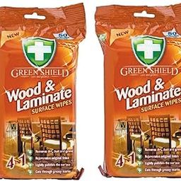 Greenshield Wood and Laminate Surface Wipes 50's Pack Of 2-picture-13