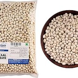 Neelam Foodland White Beans (Puna Vaal), 500G-image-26