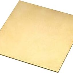 3NH® Brass Sheet Plate Metal Corrosion Resistant Brass Sheet Plate for Crafts Metalworking Industry Experiment Workable Configurations Sheets (1 PCS),2.5mm,200x200mm-image-21