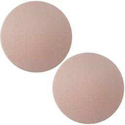 ANESHA Women Nipple Cover - Adhesive Silicone Reusable Pasties Sticky Nipple Covers for Women Round Shapes Silicone Free Size beige Colour Pack of 1-image-61