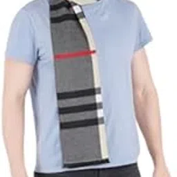 eleg & stilance Small Check Checkered Pattern Mufflers Cum Scarves Cum Stoles Woolen Men and Women's Color may vary Scarf-picture-27