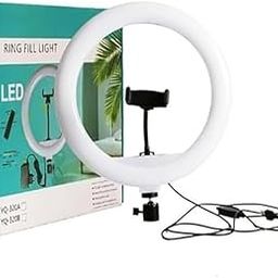 12 Inch Ring Light with 7ft Tripod Stand | Model HX-300 | LED Fill Light with Phone Holder for Photography, Makeup, YouTube, and Live Streaming | USB Powered | 3 Light Modes-image-41