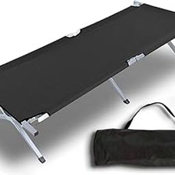 DHARUDI PROFESSIONAL Camping Cot for Adults- Folding Sleeping Cots for Camping & Hunting - Heavy Duty Military Bed - Army Fold-Up Camping Bed - Travel Tent Cots - with Organizer & Storage Bag-image-43