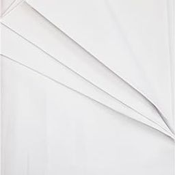 Zuvim 100% Cotton Unstitched Material for Women's Skirts, Saree Petticoats, Pyjamas, Patiyala Pants, Salwar, 2 Meter Poplin,89 cms Width Fabric (White)-picture-54