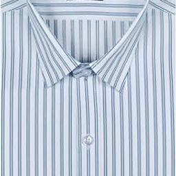 Men's Striped Full Long Sleeves Regular Fit Cotton Formal Checkred Shirts(GCR77)-image-2