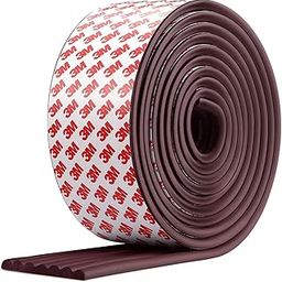 GROVIX 2 Meter Baby Safety Corner Strip Guards, Furniture Bumper for Table, Wall Edge, Foam Strip for Flat Edge Protector | Baby Proof Corner Guard (Brown)-picture-26
